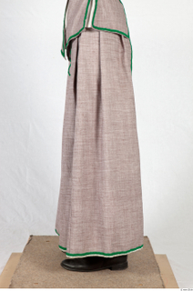  Photos Medieval Maid Woman in cloth dress 1 Medieval Clothing Medieval Maid grey dress lower body skirt 0003.jpg